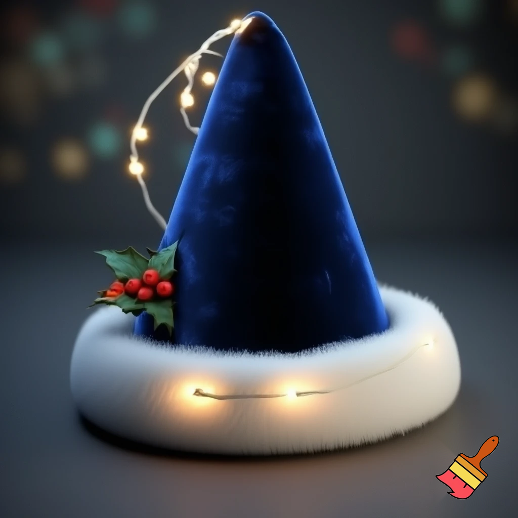 A wizard Christmas hat