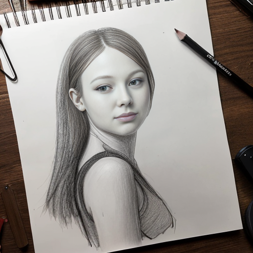 make me a drawing of a women
