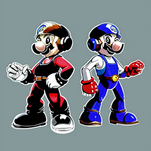 Illustrate the character Megaman in the art style of the Super Nes' game Super Mario RPG, add also a classic Megaman background but turned into the same Super Mario RPG art style.