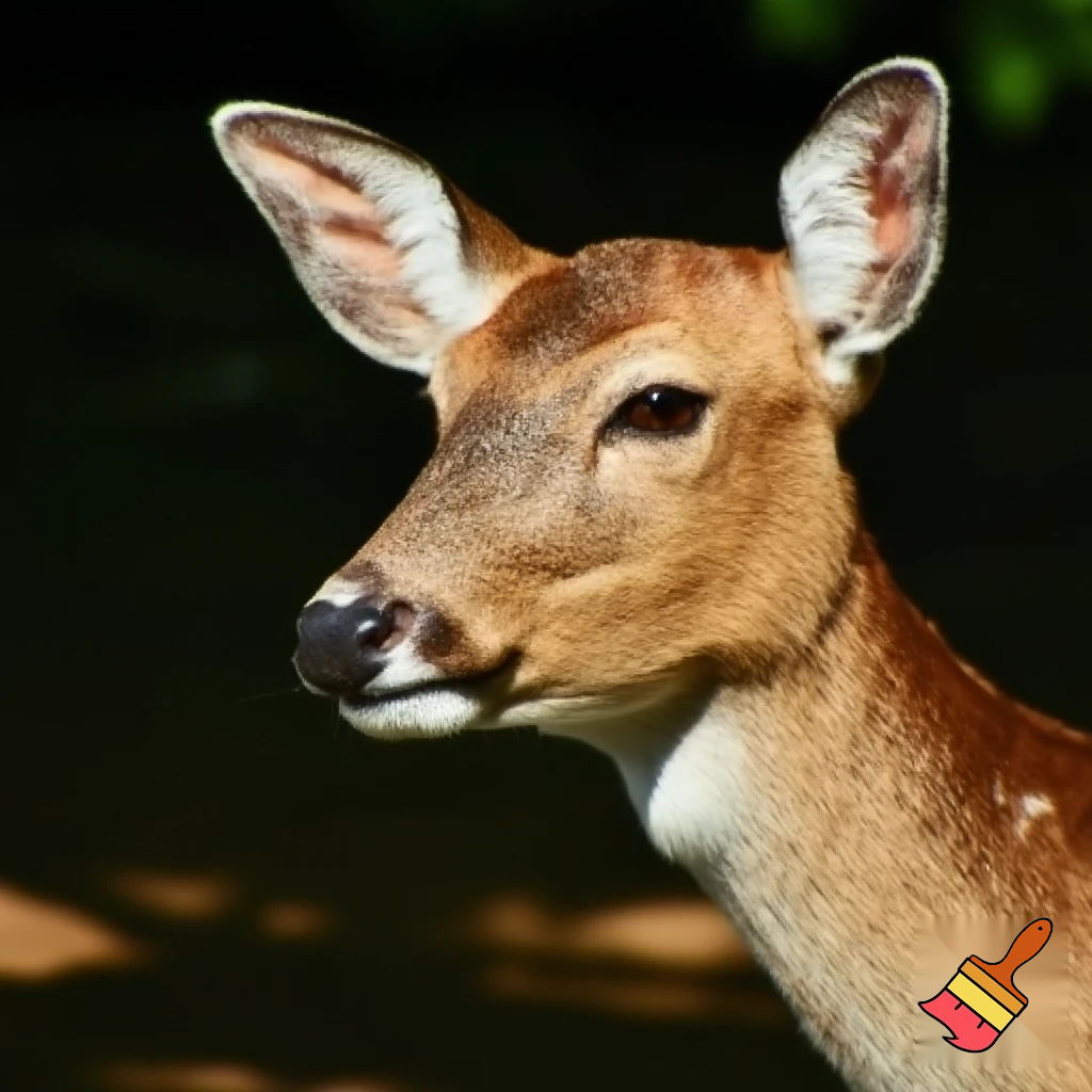 A cuteFemale deer