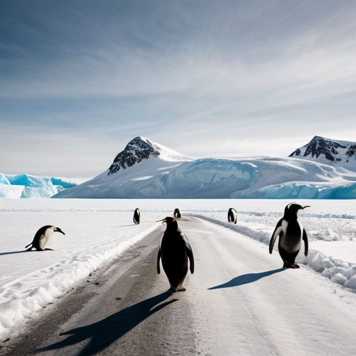 A cinematic, minimalist poster featuring a single Adelie penguin walking away from a large group of penguins in Antarctica.
The penguin is slightly off-center, moving toward an open icy landscape, symbolising independence and breaking away from the crowd.
The environment feels cold, quiet, and vast, with muted whites, greys, and soft blues.
Lighting is natural and moody, with subtle contrast, creating an emotional, reflective tone.

Poster style is modern, clean, and corporate-friendly — suitable for a SaaS or B2B tech brand.
No humour exaggeration, no cartoon style. Realistic photography look.

Leave negative space at the top and bottom for text placement.

Aspect ratio: 4:5 (Instagram ).
High resolution, sharp focus, premium visual quality.