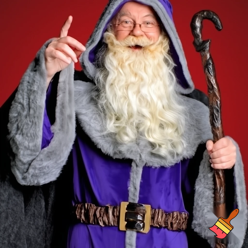 Wizard hat Christmas hat, Santa Claus hat