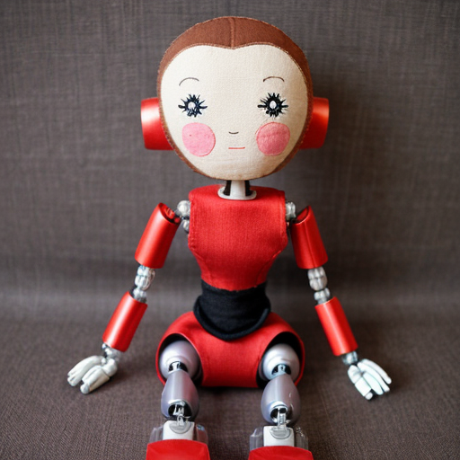 robot woman doll