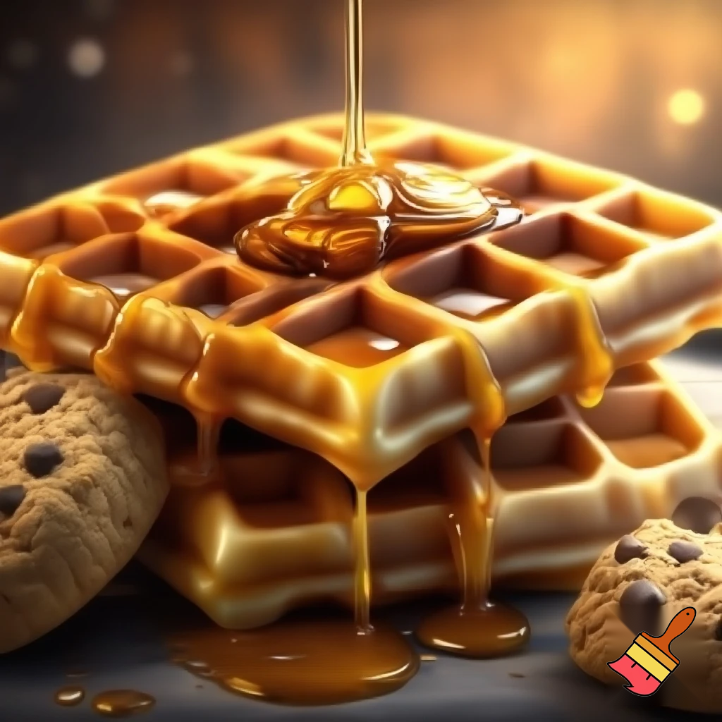 Waffles and cookies 