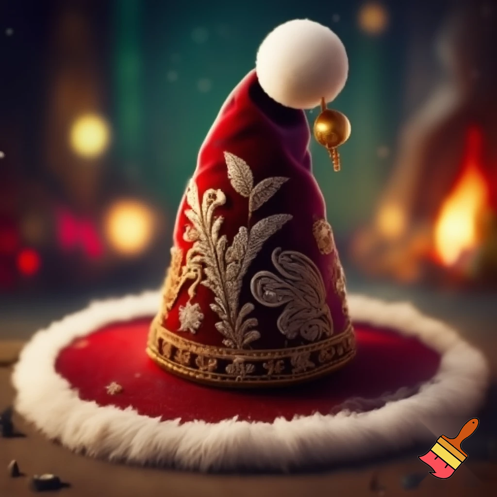 Christmas wizard hat
