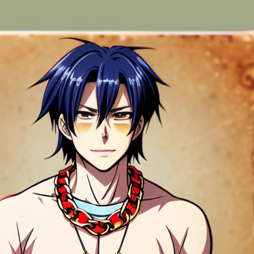 MUGSHOT OF BUFF RAT WITH GOLD CHAIN