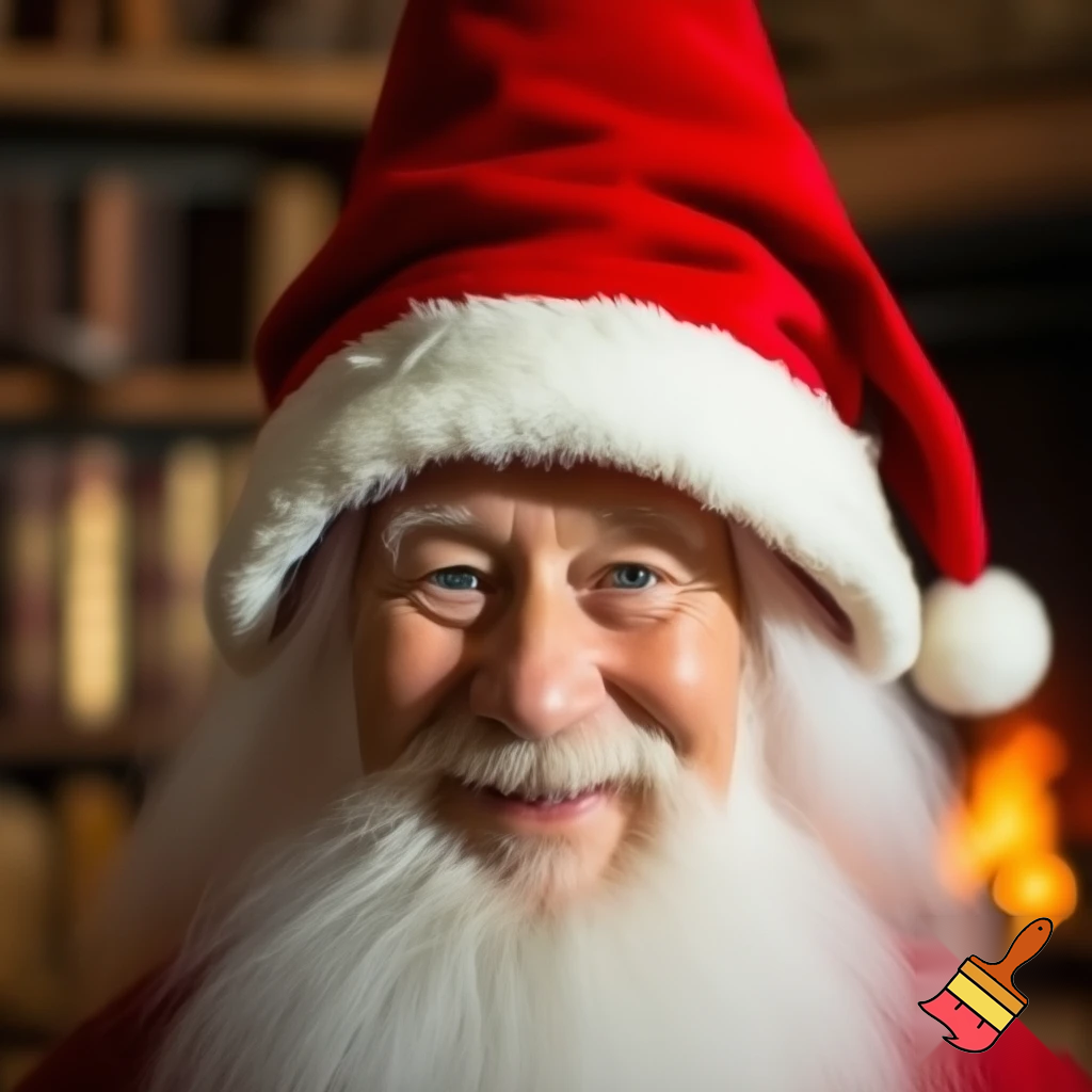 Wizard Christmas hat read