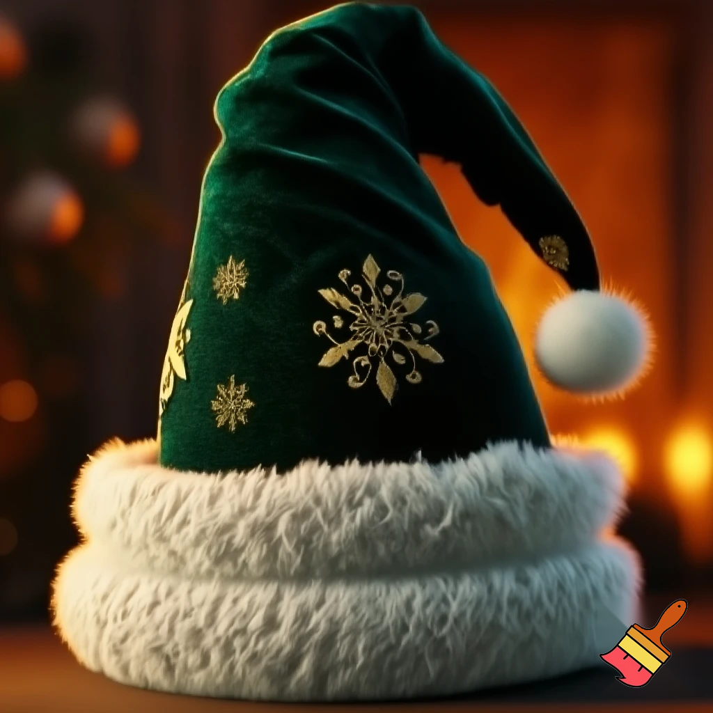 Christmas wizard hat