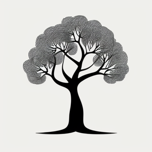 A tree with arms and legs 
 