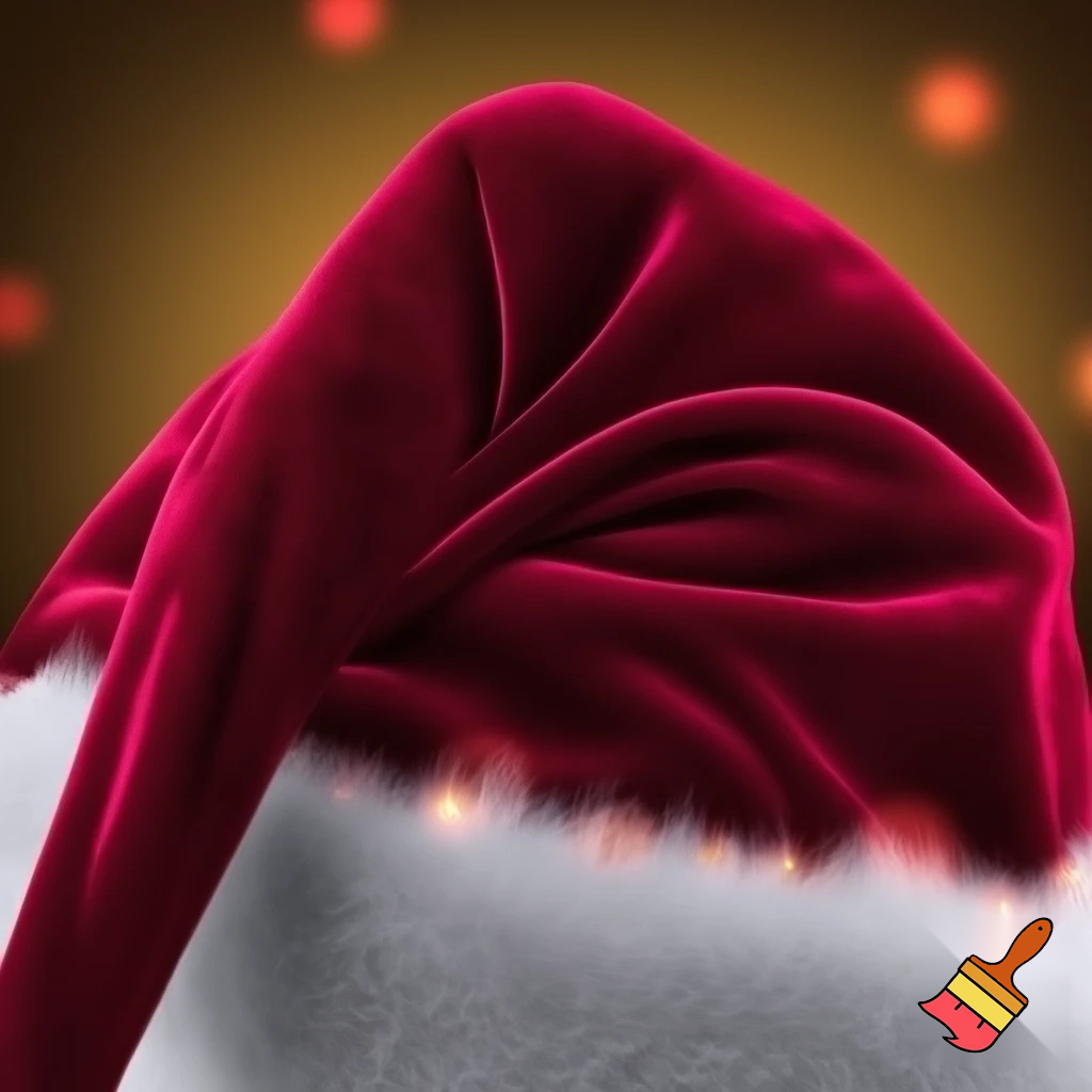 Santa Claus hat velvet Christmas Santa Claus hat 