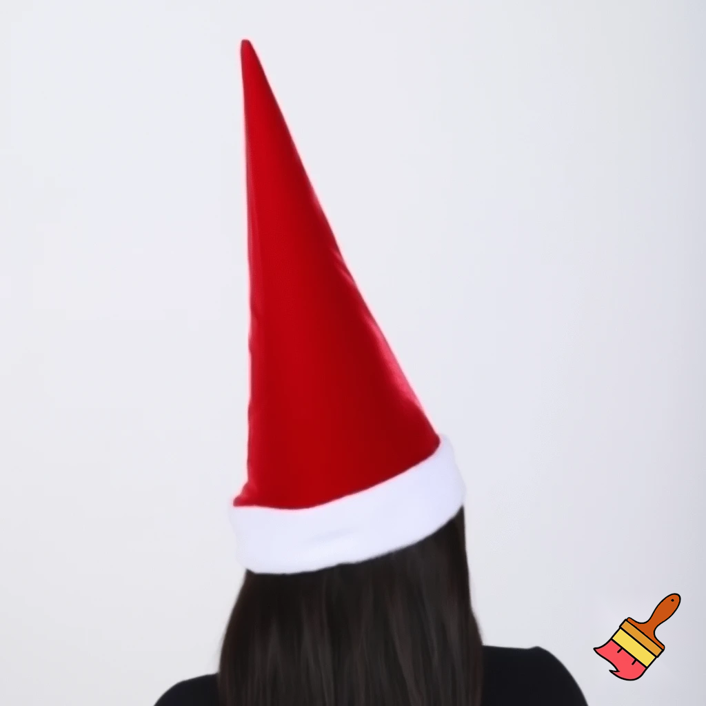  costume wizard hat Christmas hat costume red Santa Claus hat velvet