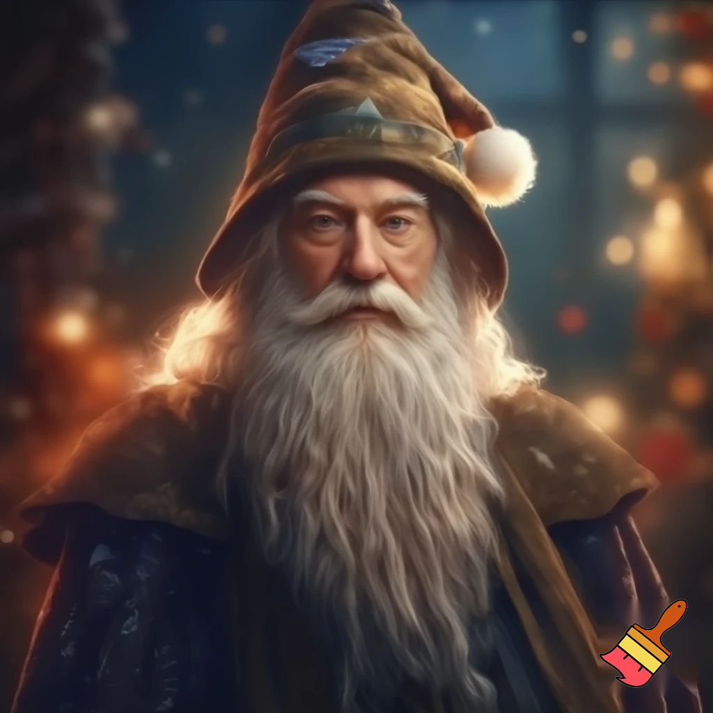 Wizard Christmas hat