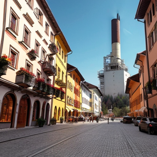 Hey Craion, bitte generiere mir ein wunderschönes bild um zu sehen wie tirol im jahr 2050 aussehen wird. man soll kraftwerke sehen und alles moterne häuser, selbsfahrende verkehrsmittel wäre auch keine schlechte idee. bitte zaubere was sehr schönes zusammen, da es einen preis zu gewinnen gibt. bleibe jedoch ein wenig realistisch aber lasse deiner kreativität freiem lauf. danke
