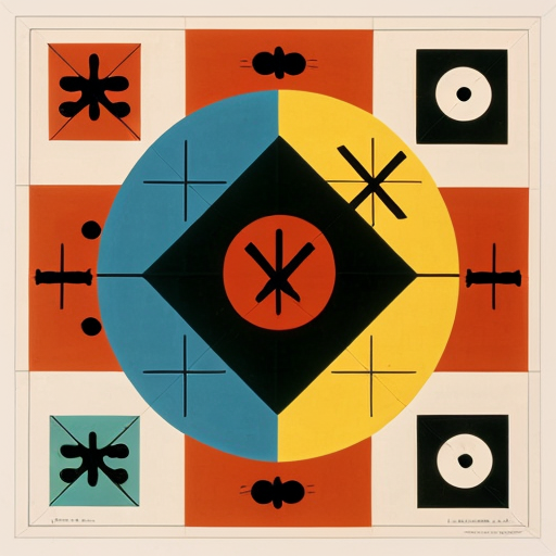 fill a circle with Miro and Max Ernst type features