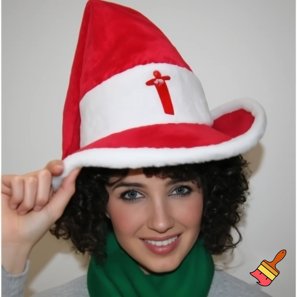 A wizard Christmas hat, Santa Claus hat