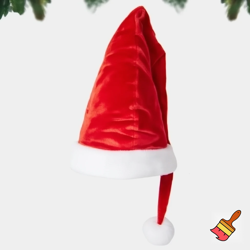 Christmas wizard hat Santa Claus hat velvet
