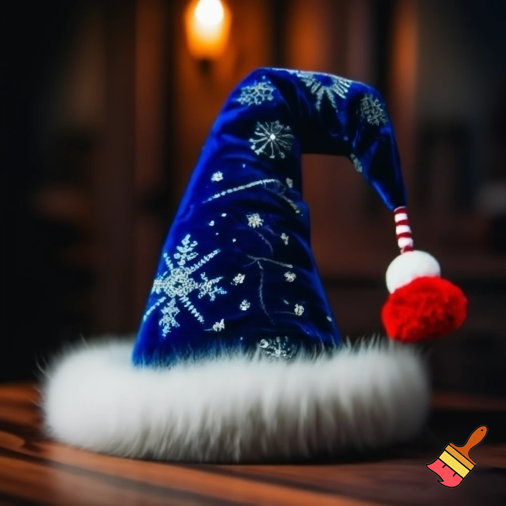 A wizard Christmas hat