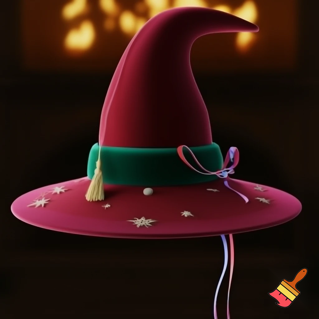 Christmas wizard hat