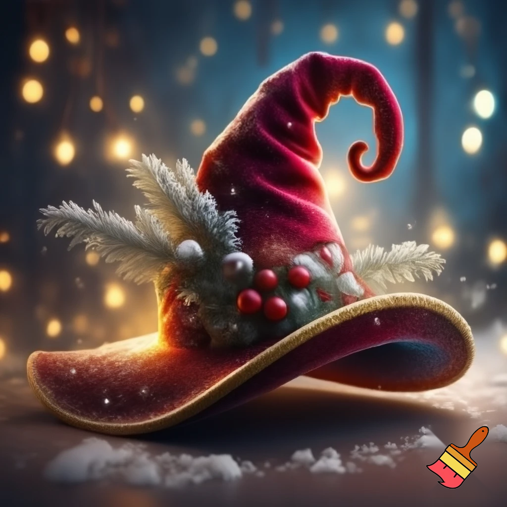  Christmas wizard hat 