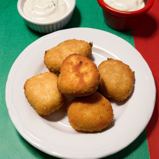 make me a flag with skibidi chicken nugget on it