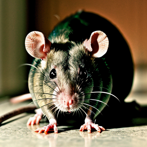 muscular rat , rat criminal  evil stare red eyes rat evil