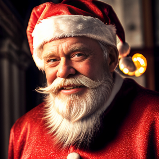 Santa Claus Russia walking stick star the real Santa Claus