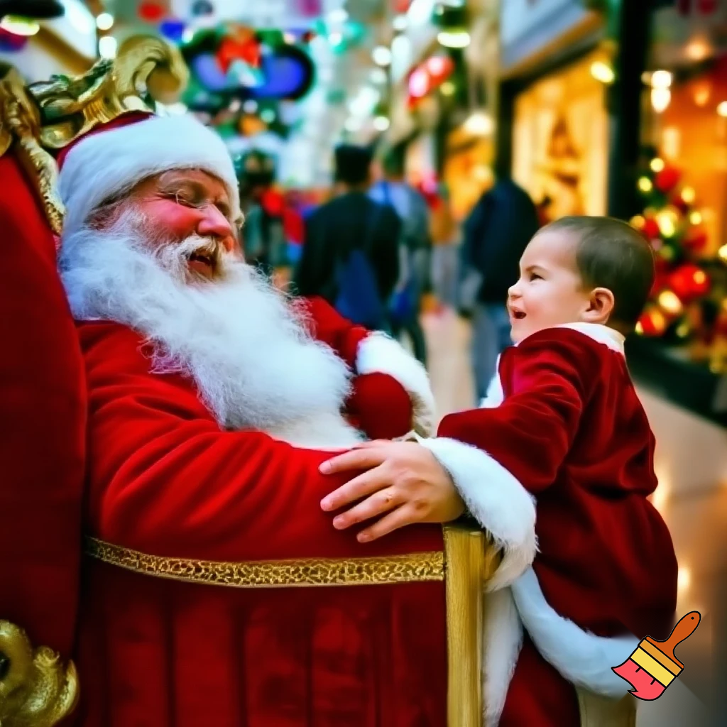 Santa Claus shopping Centre with Santa Claus chair at the shopping🎄🎄🎄🏡