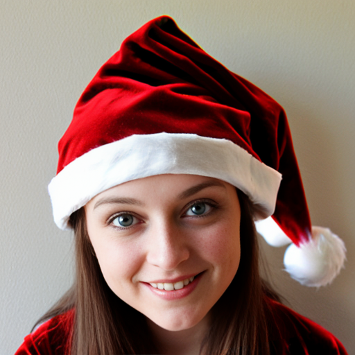 Christmas Santa Claus hat velvet elf hat