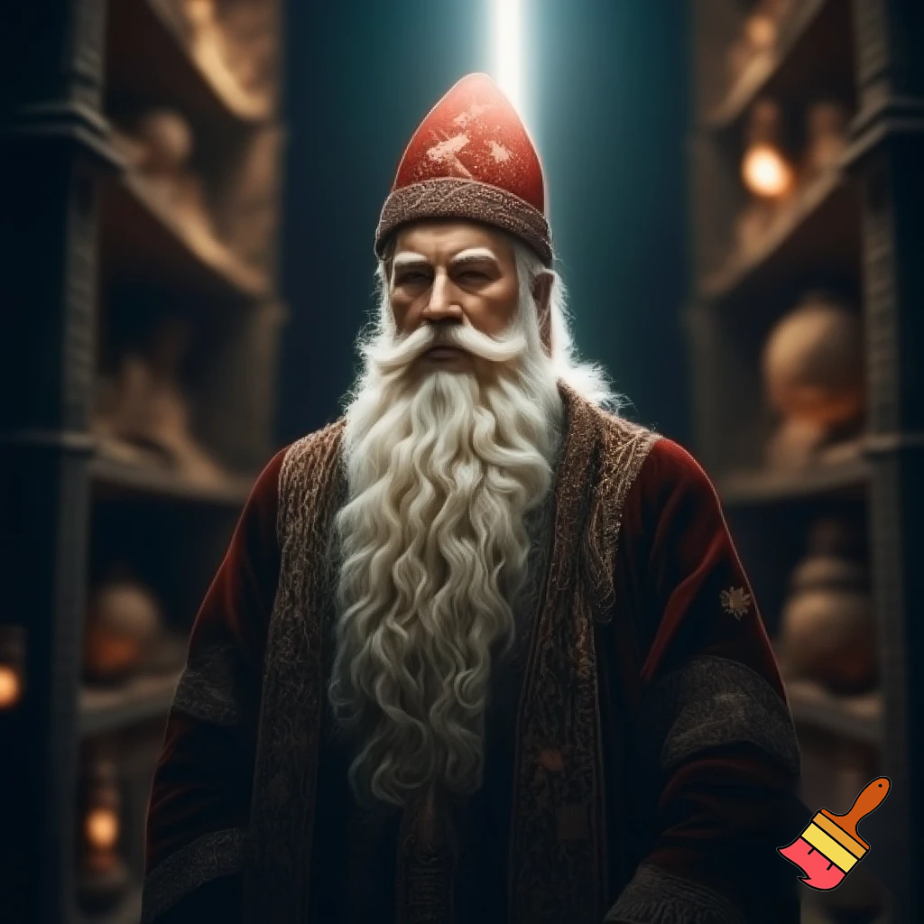  Santa Claus wizard Santa Claus hat