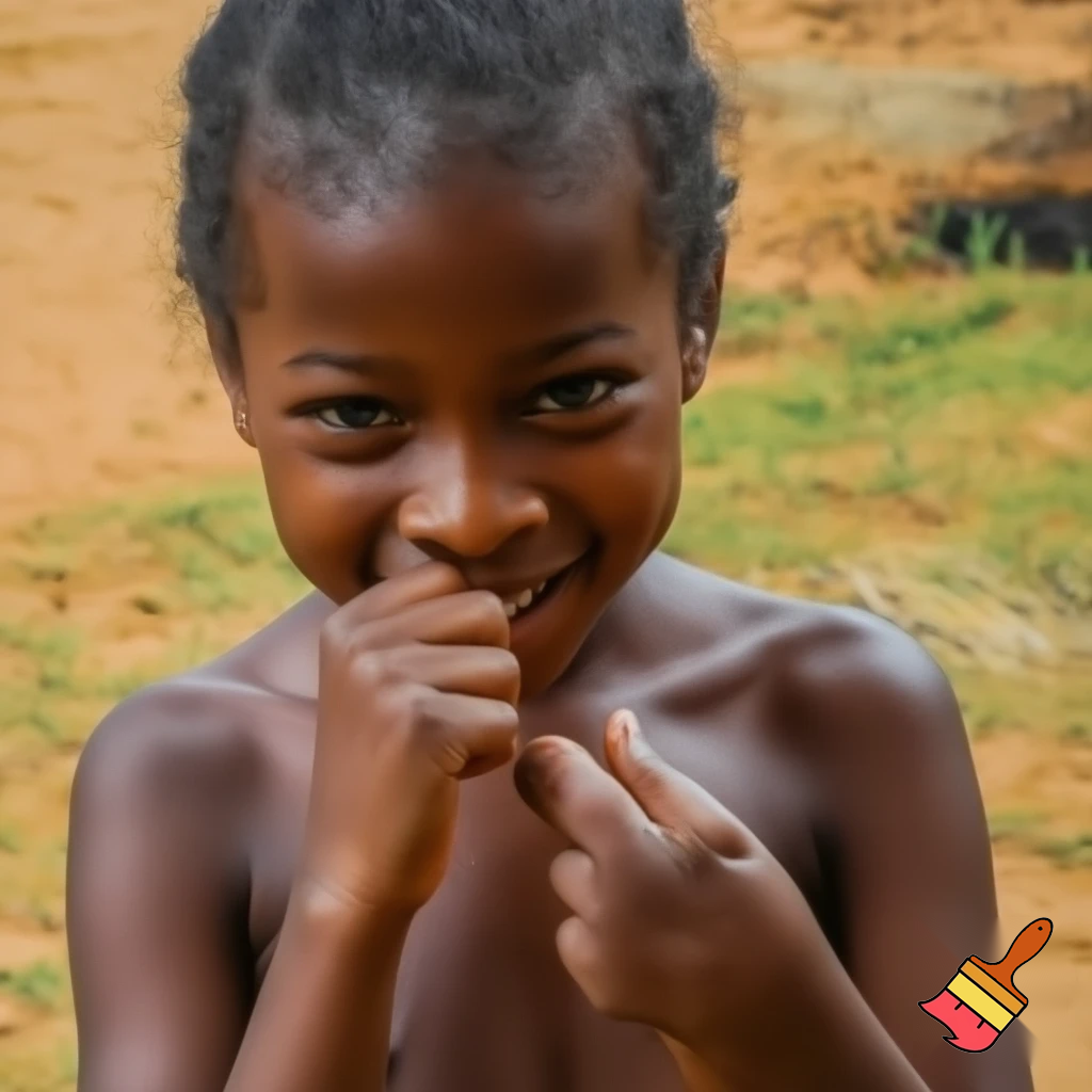 
a girl without clothes
