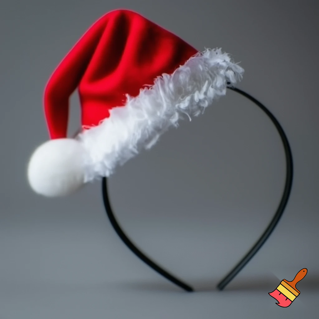 Christmas hat headband