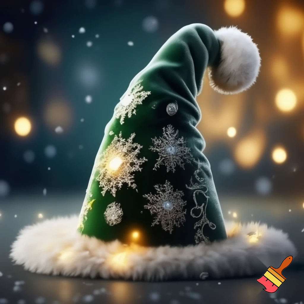 A wizard Christmas hat