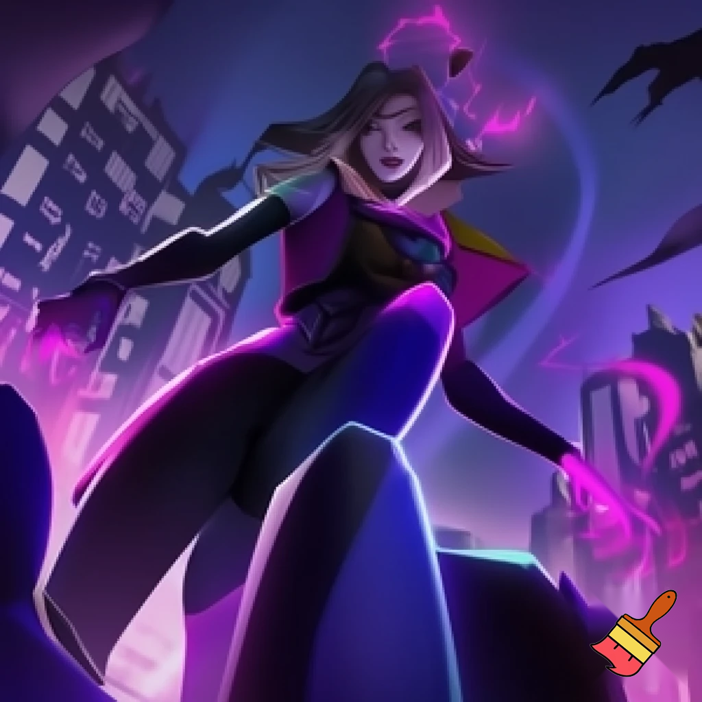 Rumi from k-pop demon huters cartoon
