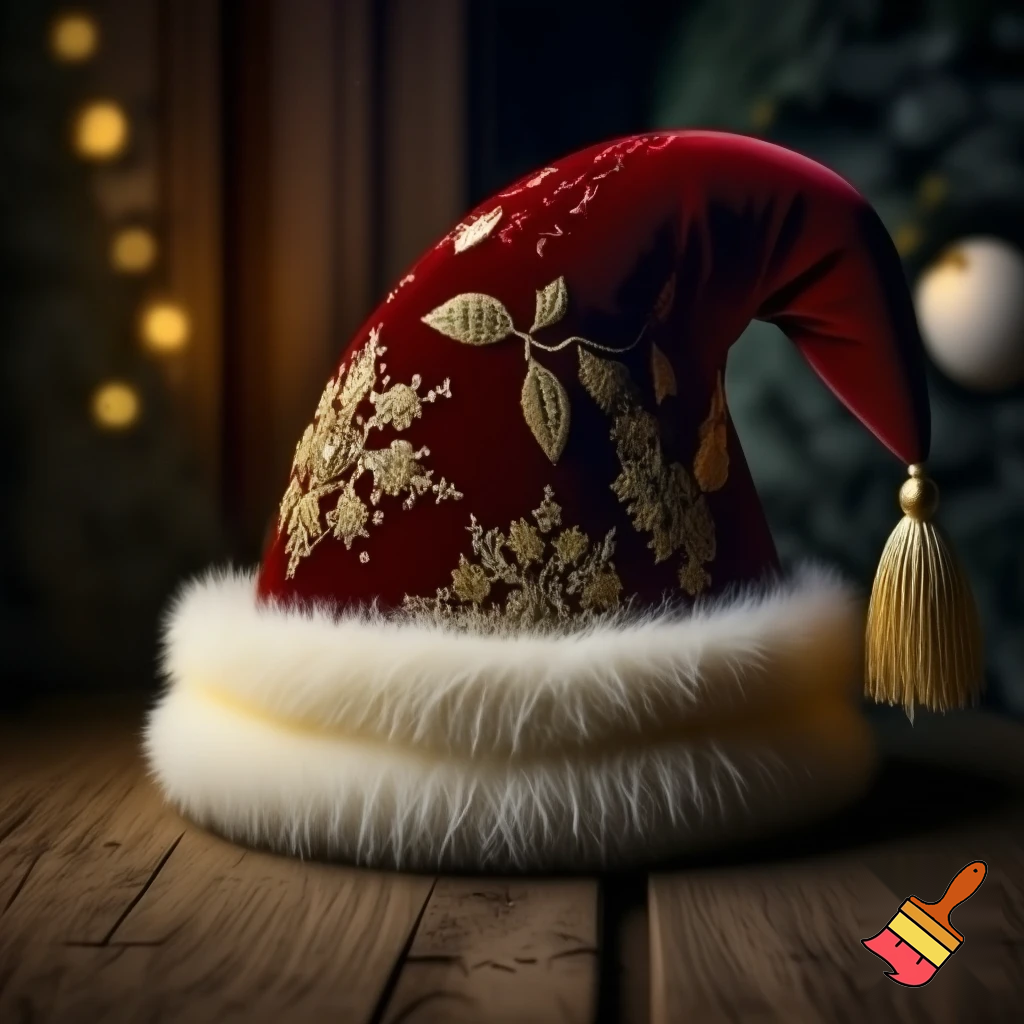 Christmas wizard hat