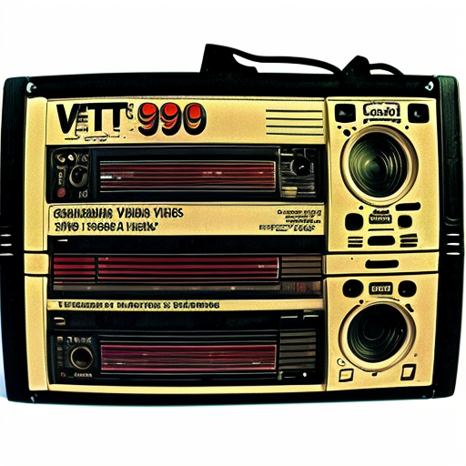 90s VHS recording 1990s effect NTSC