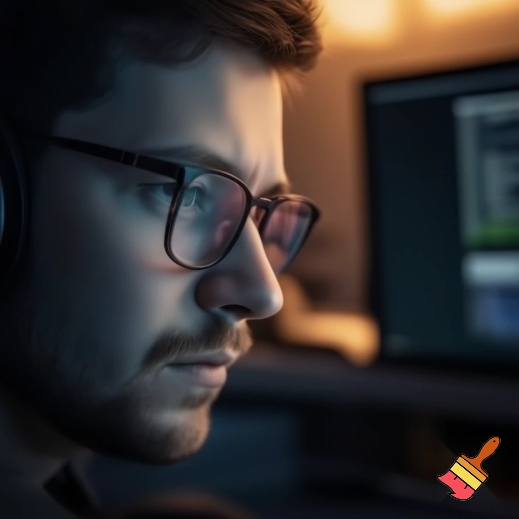 A SOFTWARE ENGINEER WORKING  FROM HOME" view, f/1.8, 135mm, Nikon, UHD, retina, masterpiece, ccurate, anatomically correct, textured skin, super detail, high details, high quality, best quality, highres, 1080P, HD, 4K, 8k