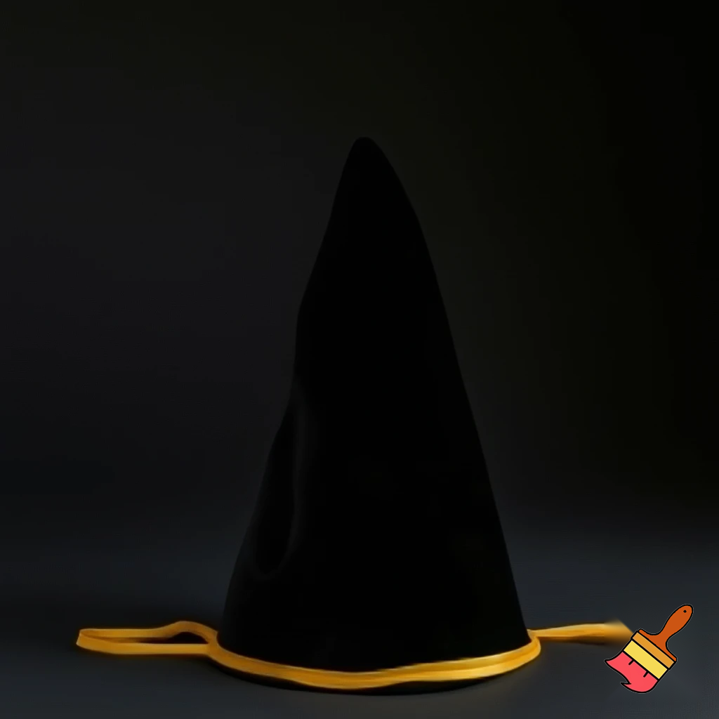 A wizard hat Christmas one velvet