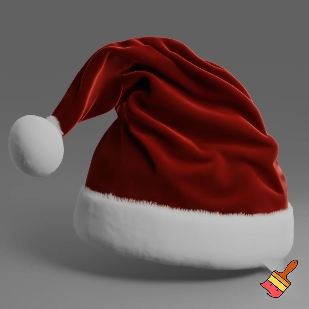 Christmas hat, Santa Claus hat velvet