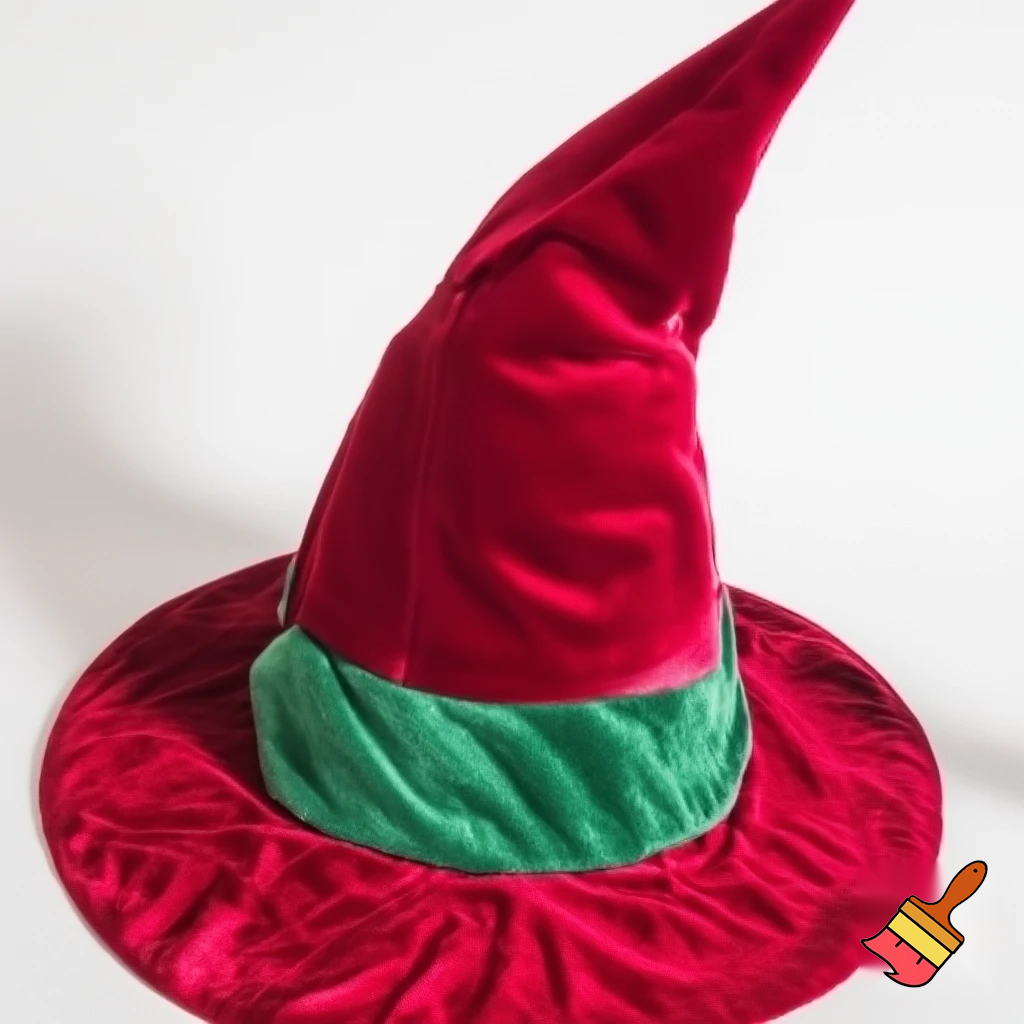 Wizard Christmas hat, wizard Christmas hat, Santa Claus hat velvet fabric