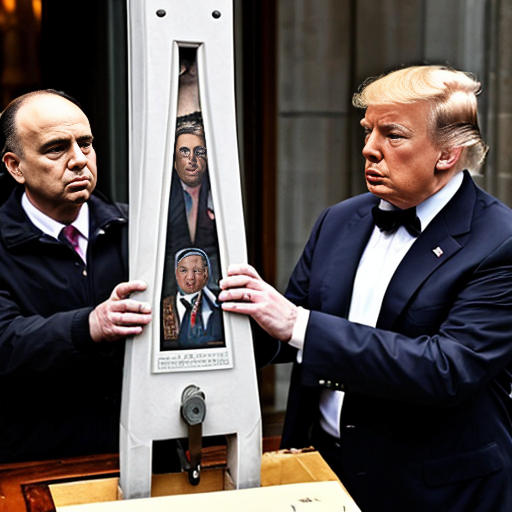 I need to generate a guillotine with officials' government officials behind it and corrupt Washington DC people like Betsy devos. Alice Walton ivanka Trump Jared Kushner Mark Zuckerberg. The guy that has Nixon tattooed on his back. The guy that used to own Fox News Rupert Murdoch Rudy Giuliani
Jeff Epstein Giselle, whatever her name is, I need all those corrupt m************ in line behind the guillotine, and I need Donald Trump in the guillotine, getting ready to have his head chopped off. Here's