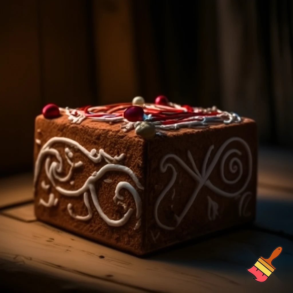  Gingerbread magic box