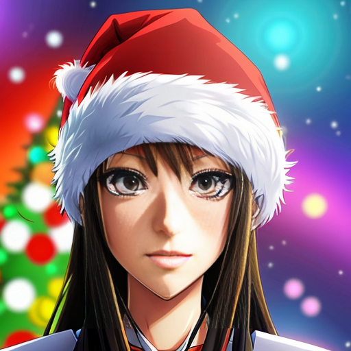 Christmas wizard hat