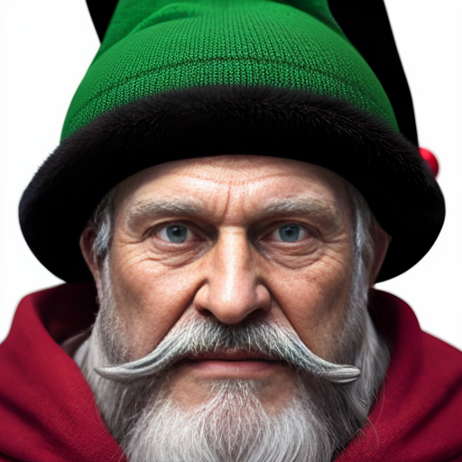 Christmas wizard hat