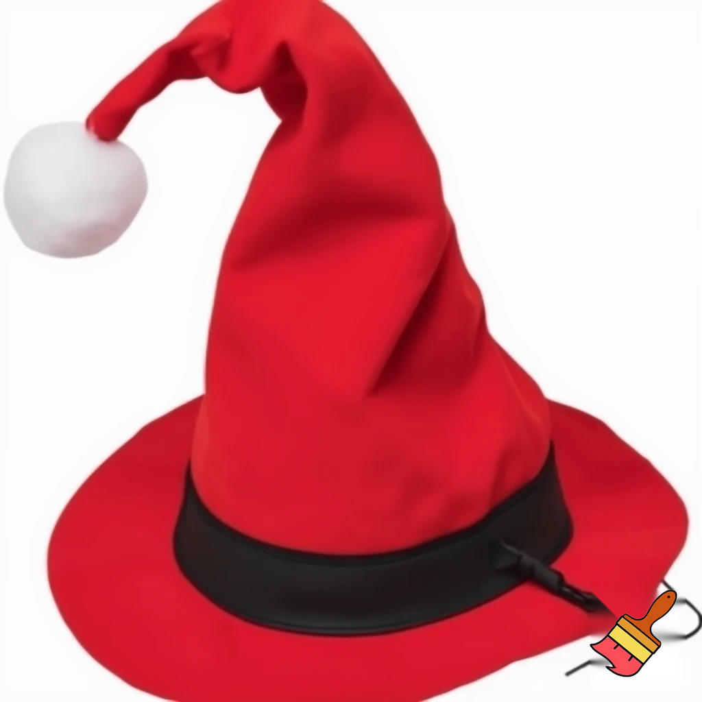 A wizard Christmas hat Santa Claus hat