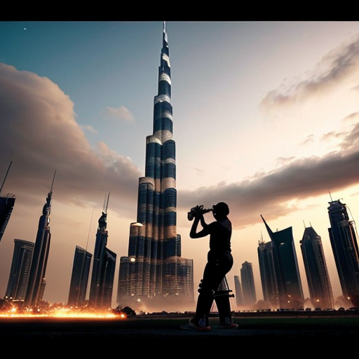 Ultra-cinematic composition centers the darkened Dubai skyline with Burj Khalifa amid tension-building clouds. A glowing red downward arrow and crashing stock chart dominate the foreground, with motion blur and particles for dynamic impact.
Left side highlights a shadowed luxury skyscraper or crane for real estate vibes; right shows a worried investor silhouette on smartphone. Dark blue/black tones mix with gold lights and red accents for high-contrast, 4K-sharp realism like top finance channels.
Key Elements
•	Text: Huge yellow/white “DUBAI KA GAME OVER?” with dark outline, upper-middle for mobile pop.
•	Effects: Dramatic shadows, graph overlays, dust—optimized for CTR.
•	Style: Vertical 9:16, shock-focused for your finance/cricket content style.