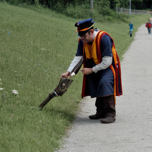 a worior that is druling