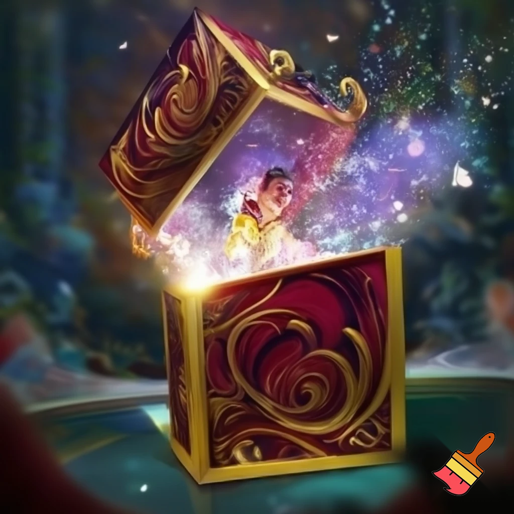 Big surprise box big surprise box special visitor do magic