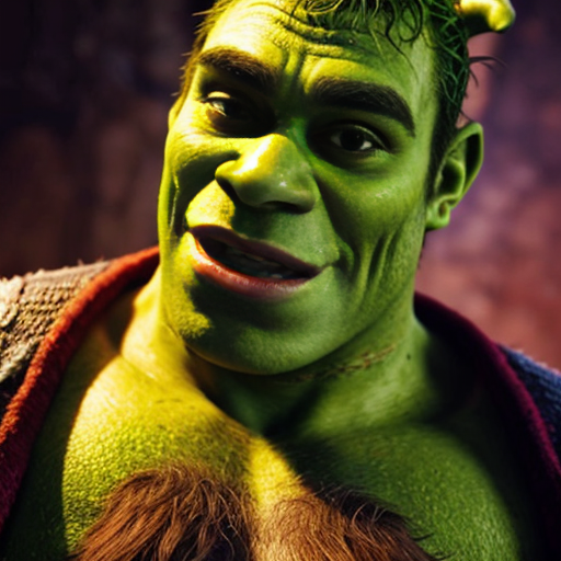 Shrek as a pornstar