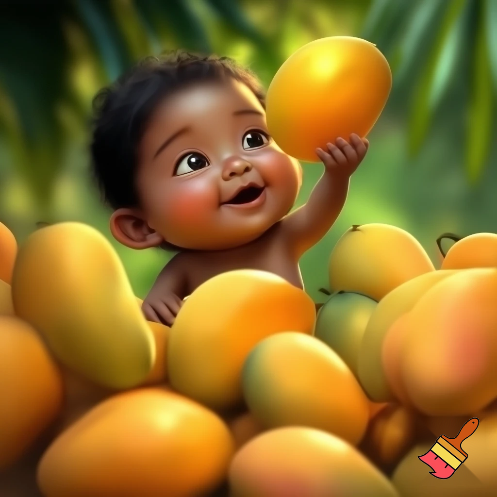 67 mangos and a kid