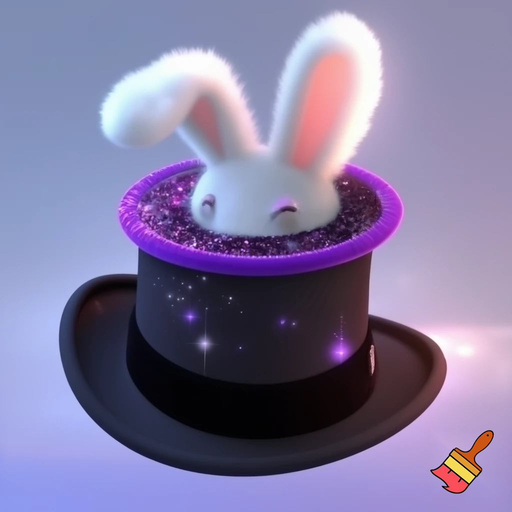 Black top hat with bunny ears velvet white and purple purple and white headband fabric and velvet glitter, purple and pink special present true special and delicate velvet white purple Easter bunny is bunny top hat velvet?